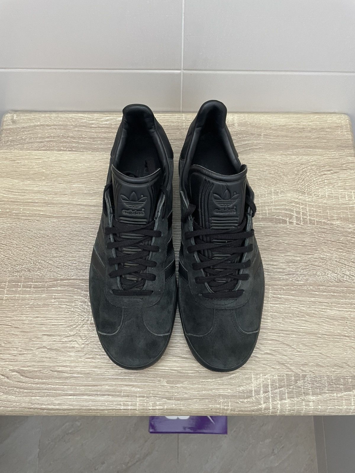 Adidas Adidas Gazelle Black Charcoal Size US 8 / EU 41 - 5 Thumbnail