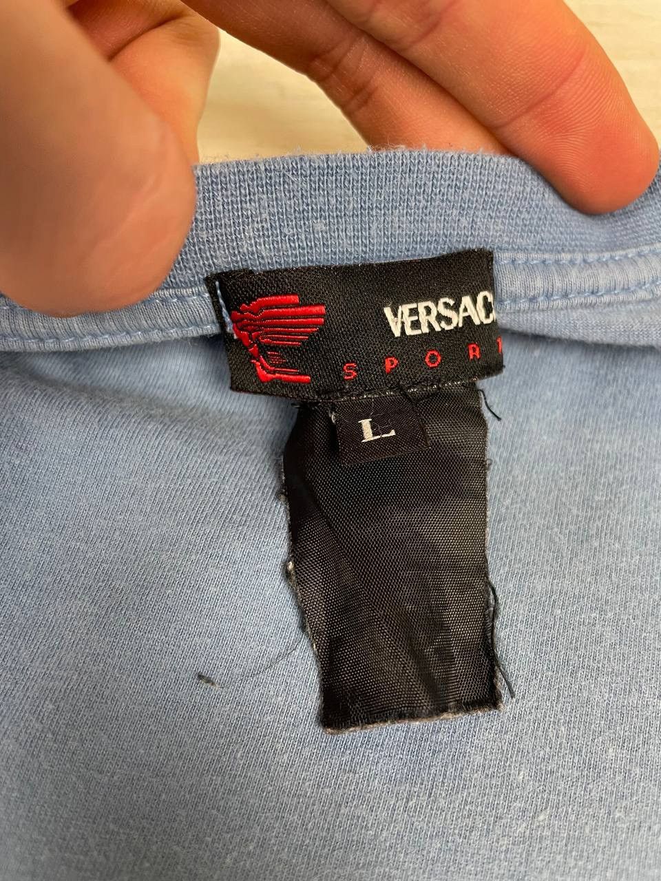Versace Vintage Versace Sport Olympic Museum Lausanne T Shirt 90s Size US L / EU 52-54 / 3 - 8 Thumbnail