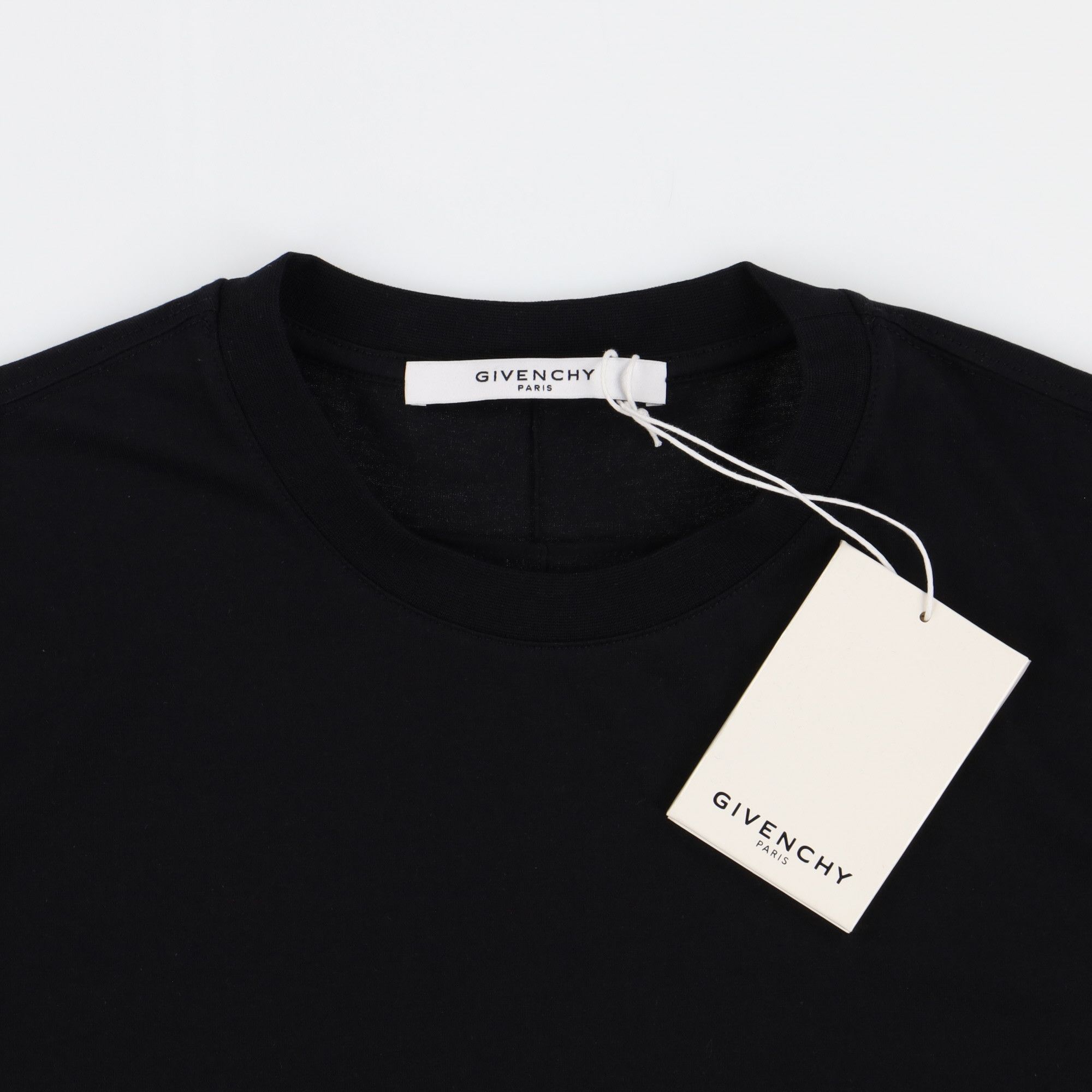 Givenchy Black Logo Tape T-shirt Size US S / EU 44-46 / 1 - 8 Thumbnail
