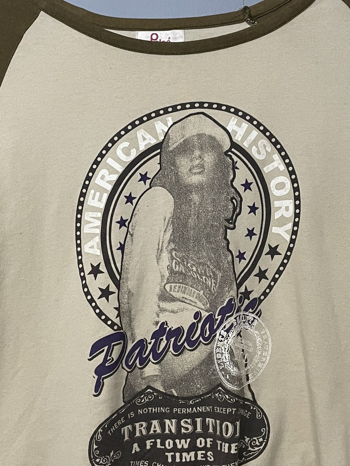Hysteric Glamour Vintage 90s Japan Designer Paleo2 American History Girl Tee Size US S / EU 44-46 / 1 - 3 Thumbnail