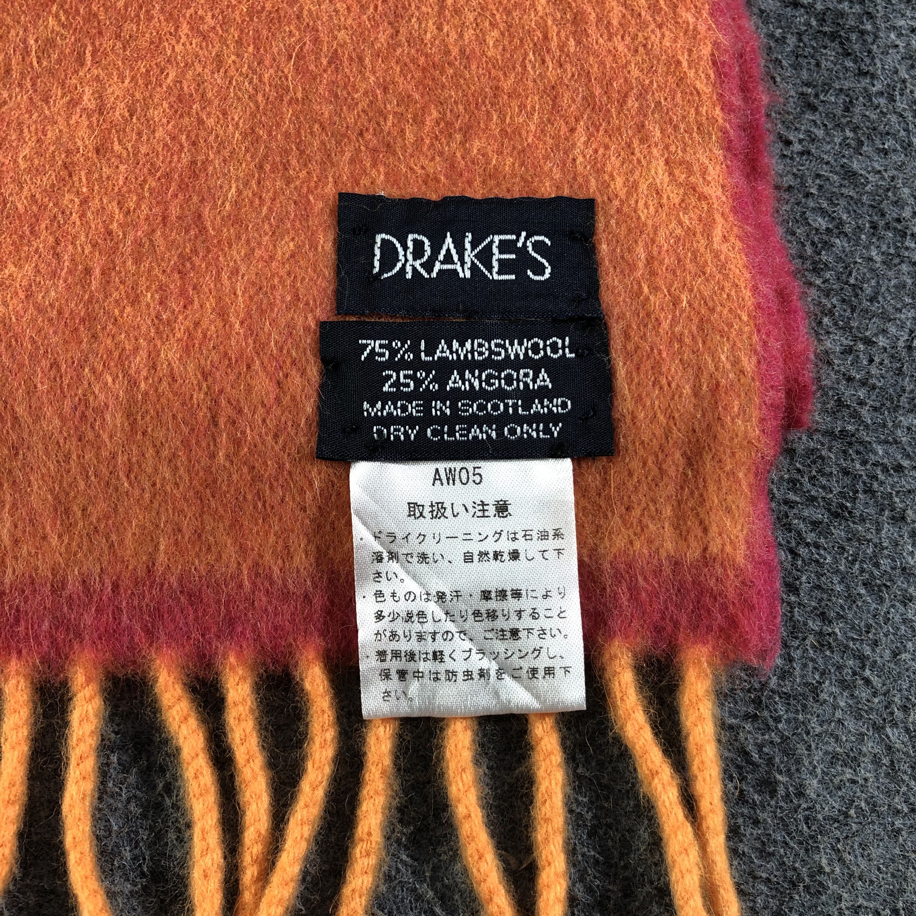 Drake's Drakes Scarf / Muffler / Neckwear Size ONE SIZE - 4 Thumbnail