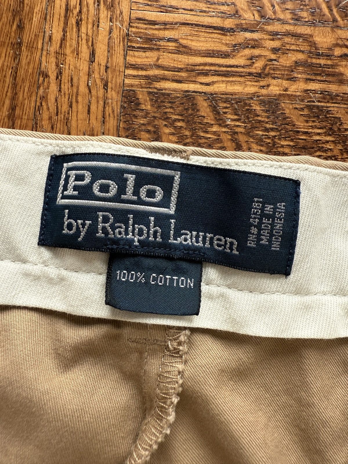 Polo Ralph Lauren Vintage Polo Ralph Lauren Chino Pants Size US 35 - 3 Thumbnail