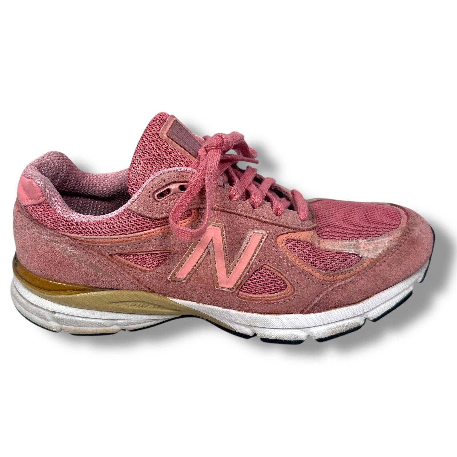 New Balance New Balance 990v4 Sneakers Men’s 8 Lace Up Shoes M990SR4 Size US 8 / EU 41 - 1 Thumbnail