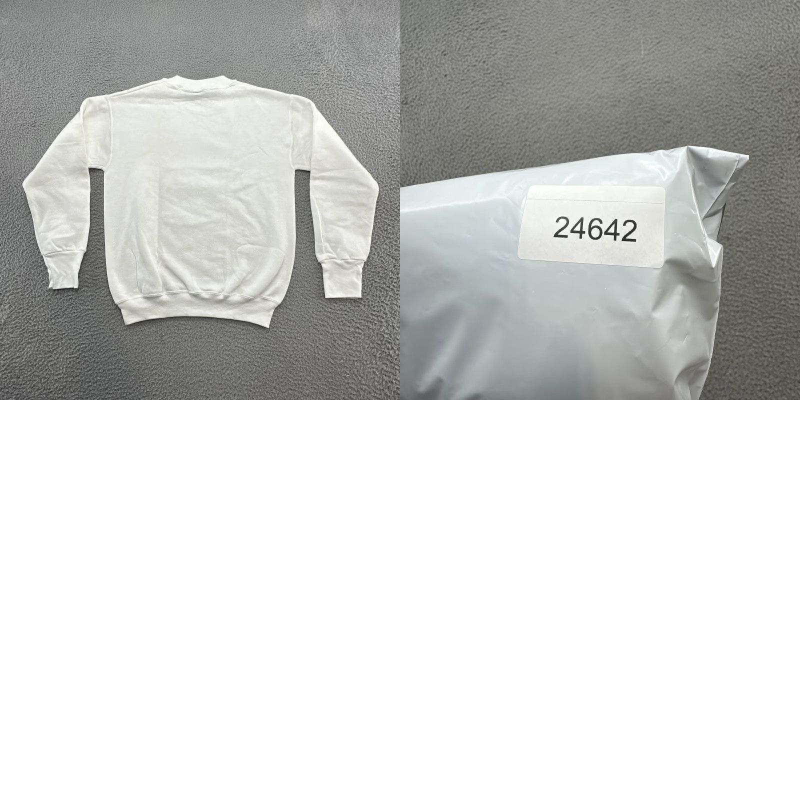 Fruit Of The Loom Fruit of the Loom Sweatshirt Small White Snow Pursuit Crew Neck Pullover Mens S Vintage No Size US S / EU 44-46 / 1 - 9 Thumbnail