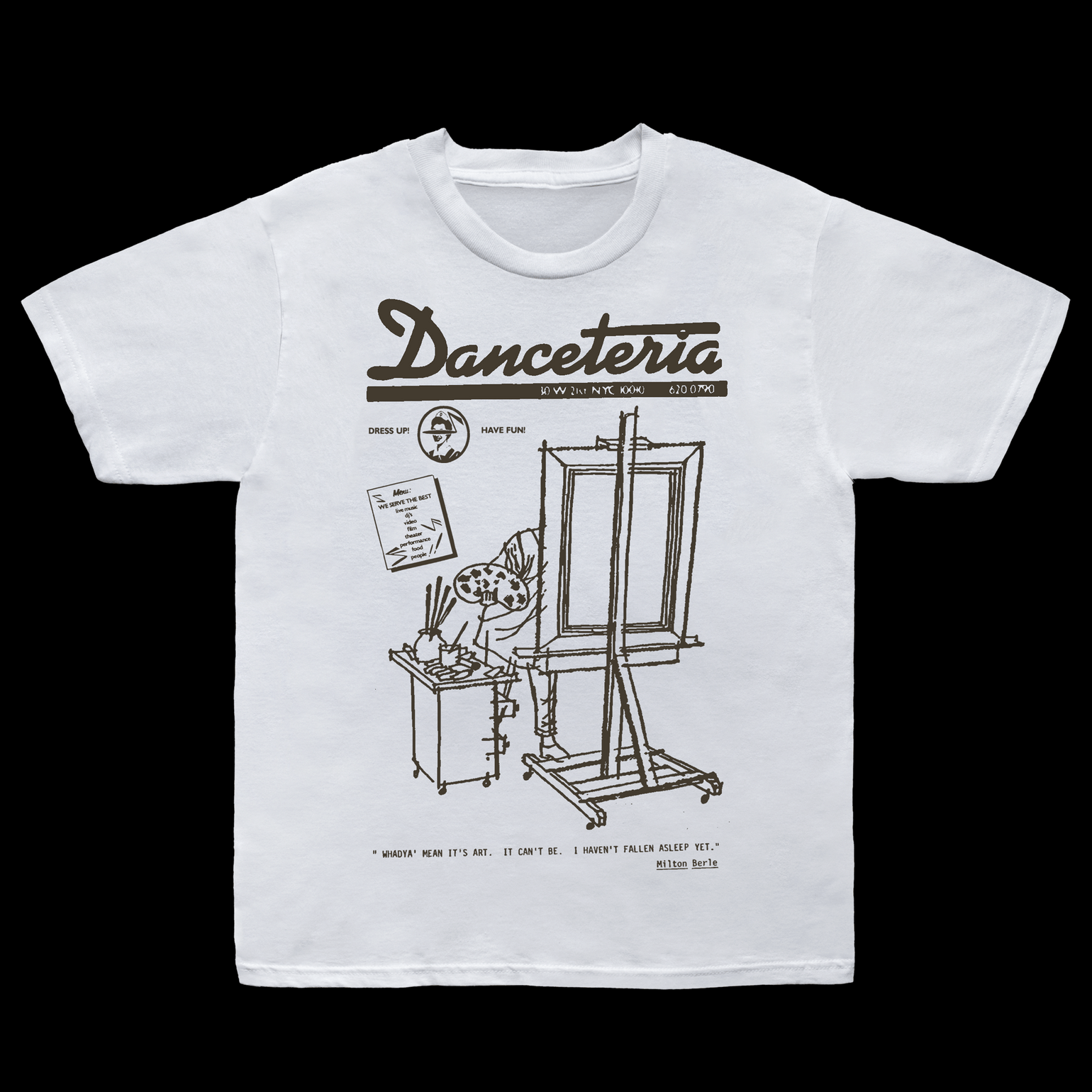 Los Angeles Apparel Night Gallery Local Business Danceteria t-shirt XL Size US XL / EU 56 / 4 - 1 Thumbnail