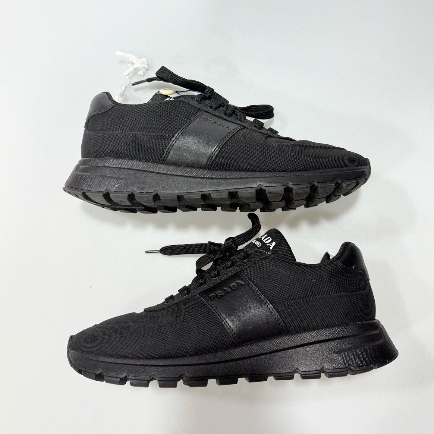 Prada Prada Black Casual Shoes Size US 7.5 / EU 40-41 - 2 Thumbnail