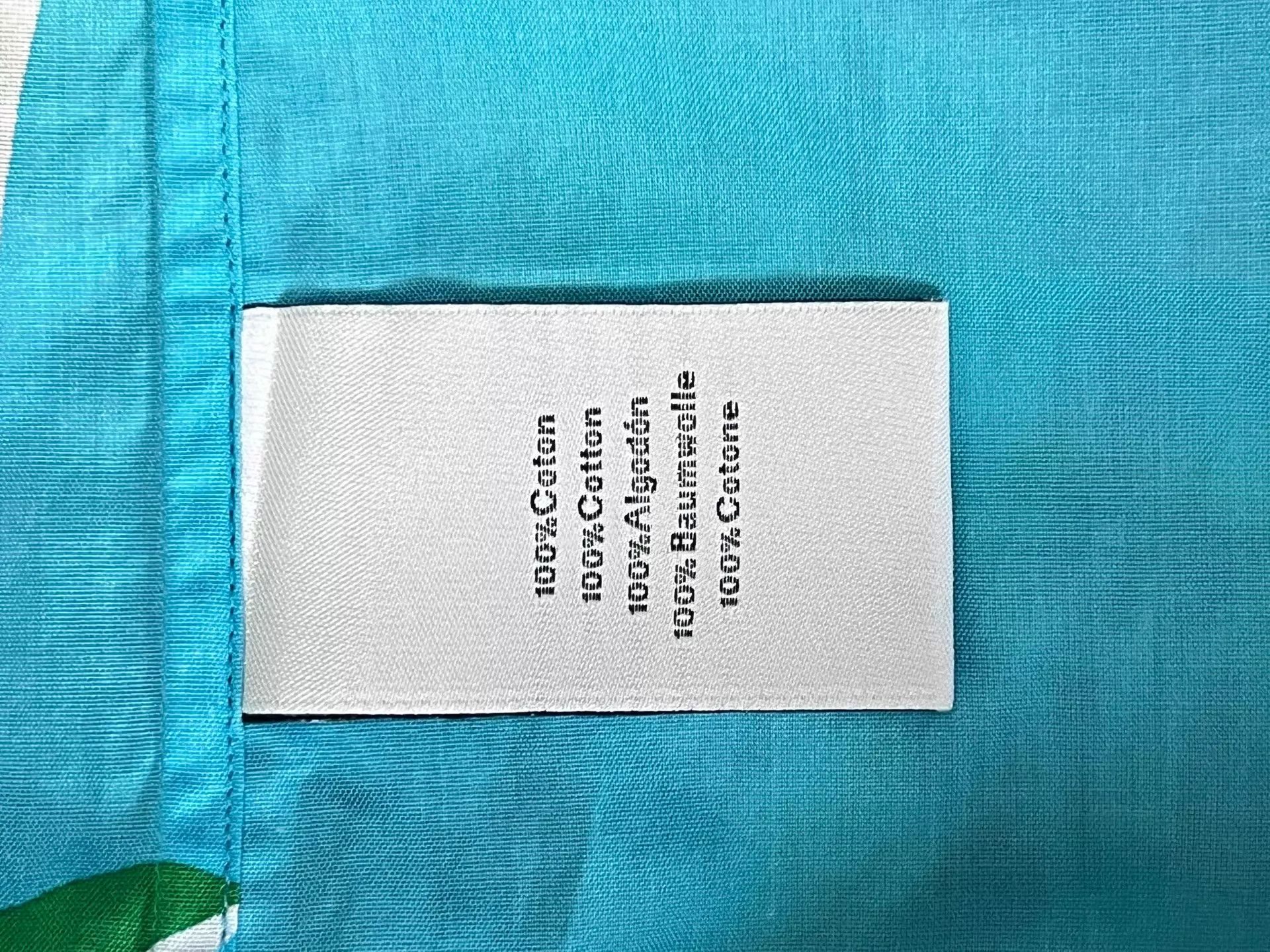 Hermes Hermes SS shirt oversized 40 blue green geometric Size US M / EU 48-50 / 2 - 7 Thumbnail
