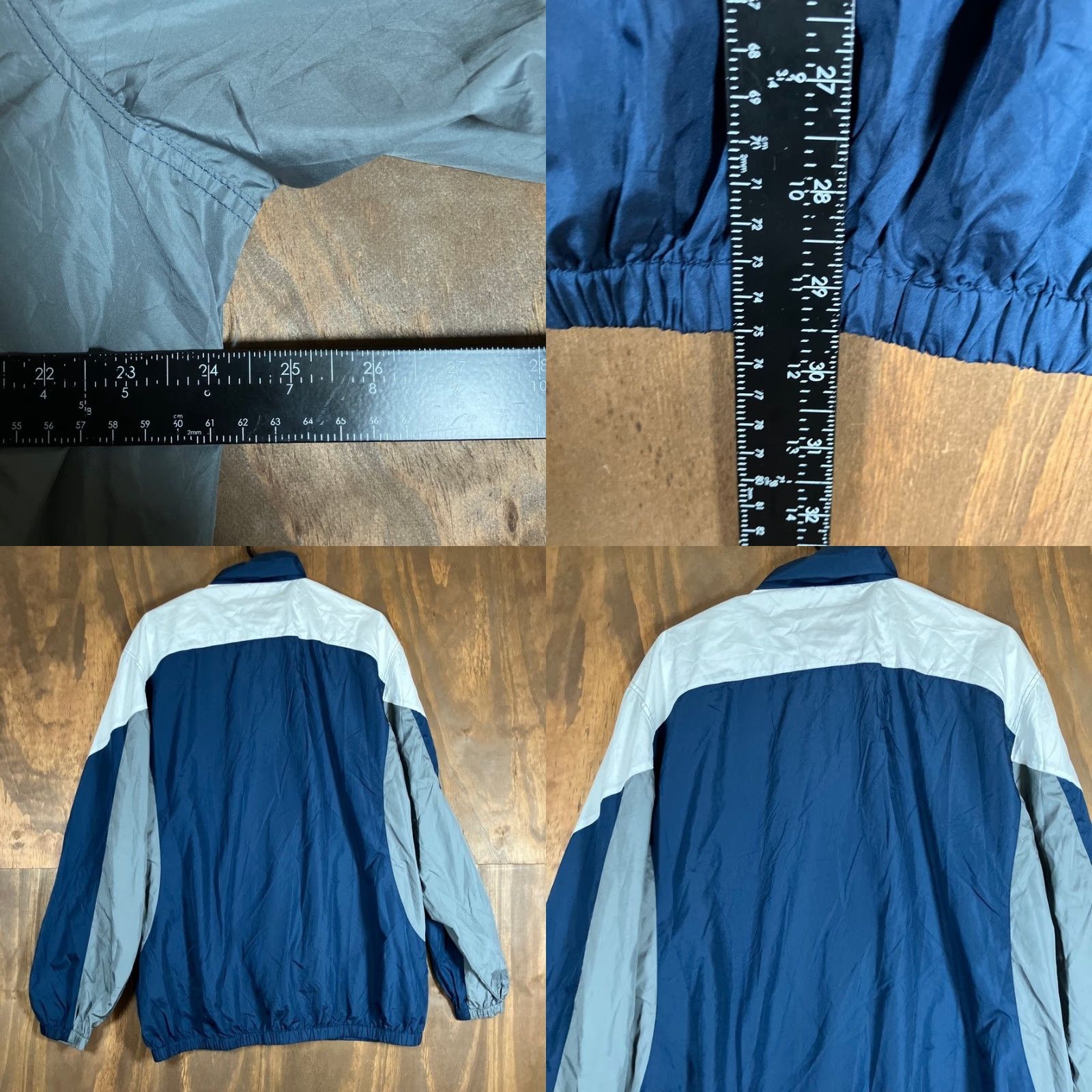 NFL NFL Jacket Mens Blue White New York Giants Mock Neck Windbreaker XL Size US XL / EU 56 / 4 - 8 Thumbnail
