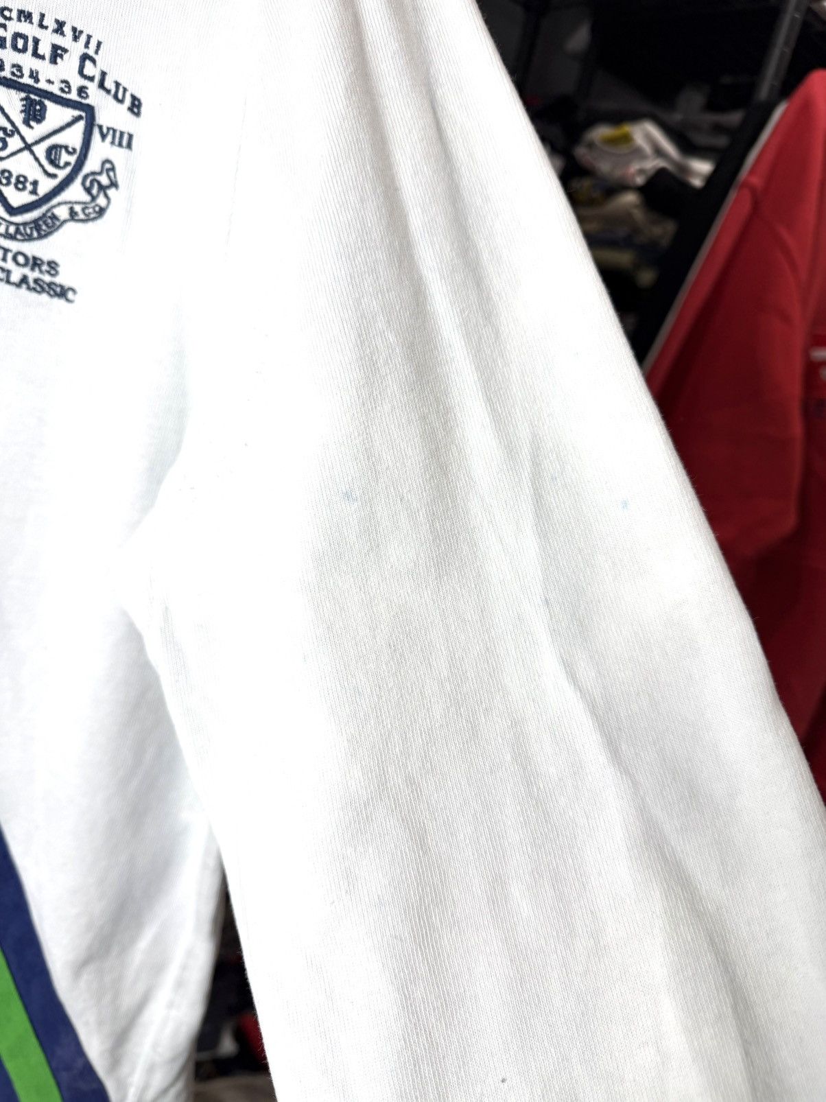 Polo Ralph Lauren Vintage Polo Ralph Lauren Rugby Longsleeve Sweatshirt Size US L / EU 52-54 / 3 - 7 Thumbnail