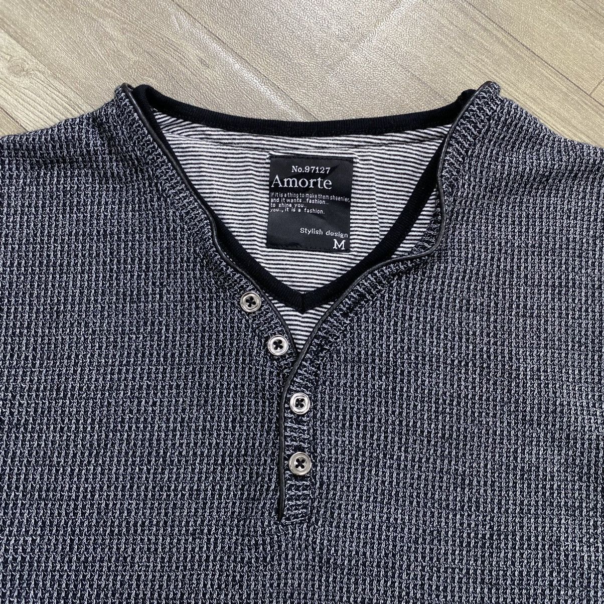 Japanese Brand 2000s Amorte Double Layers Yohji Ifsixwasnine Lgb Style Tee Size US M / EU 48-50 / 2 - 3 Thumbnail