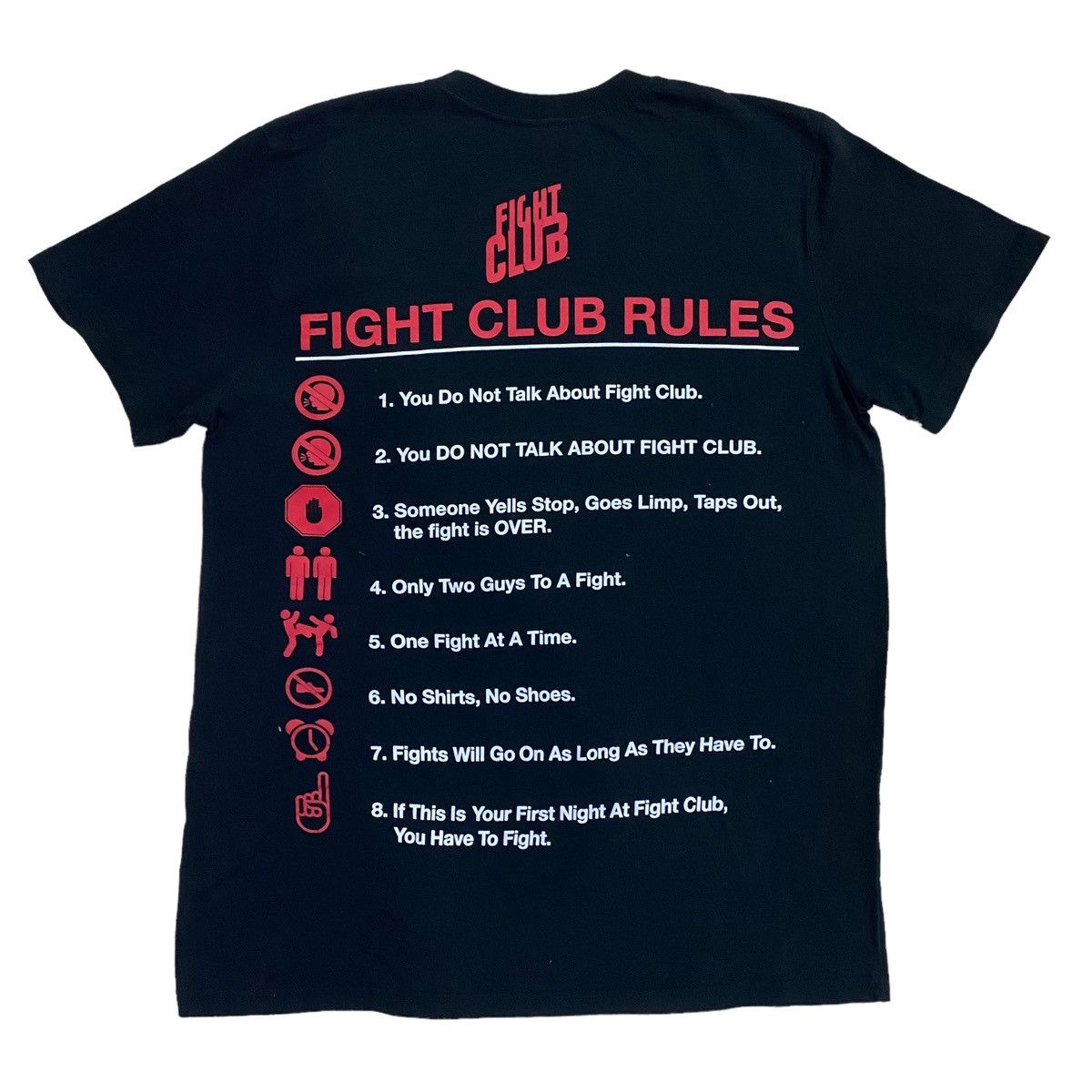 Fox Racing Movie ‘Fight Club’ Promo Tee Rare Item Size US L / EU 52-54 / 3 - 1 Thumbnail