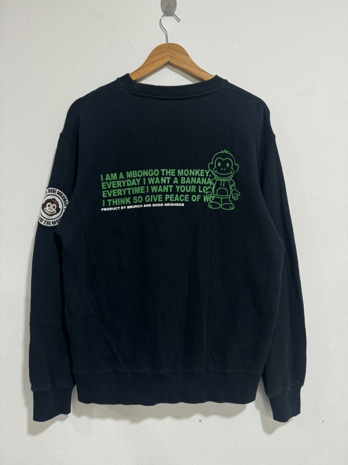 Vintage Vintage Y2K Dack Dive Mbongo Sweatshirt Size US M / EU 48-50 / 2 - 6 Thumbnail