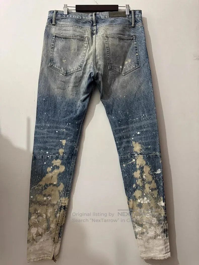 Fear of God Fear of God 5th Splatter Blue Denim. Size US 34 / EU 50 - 2 Thumbnail