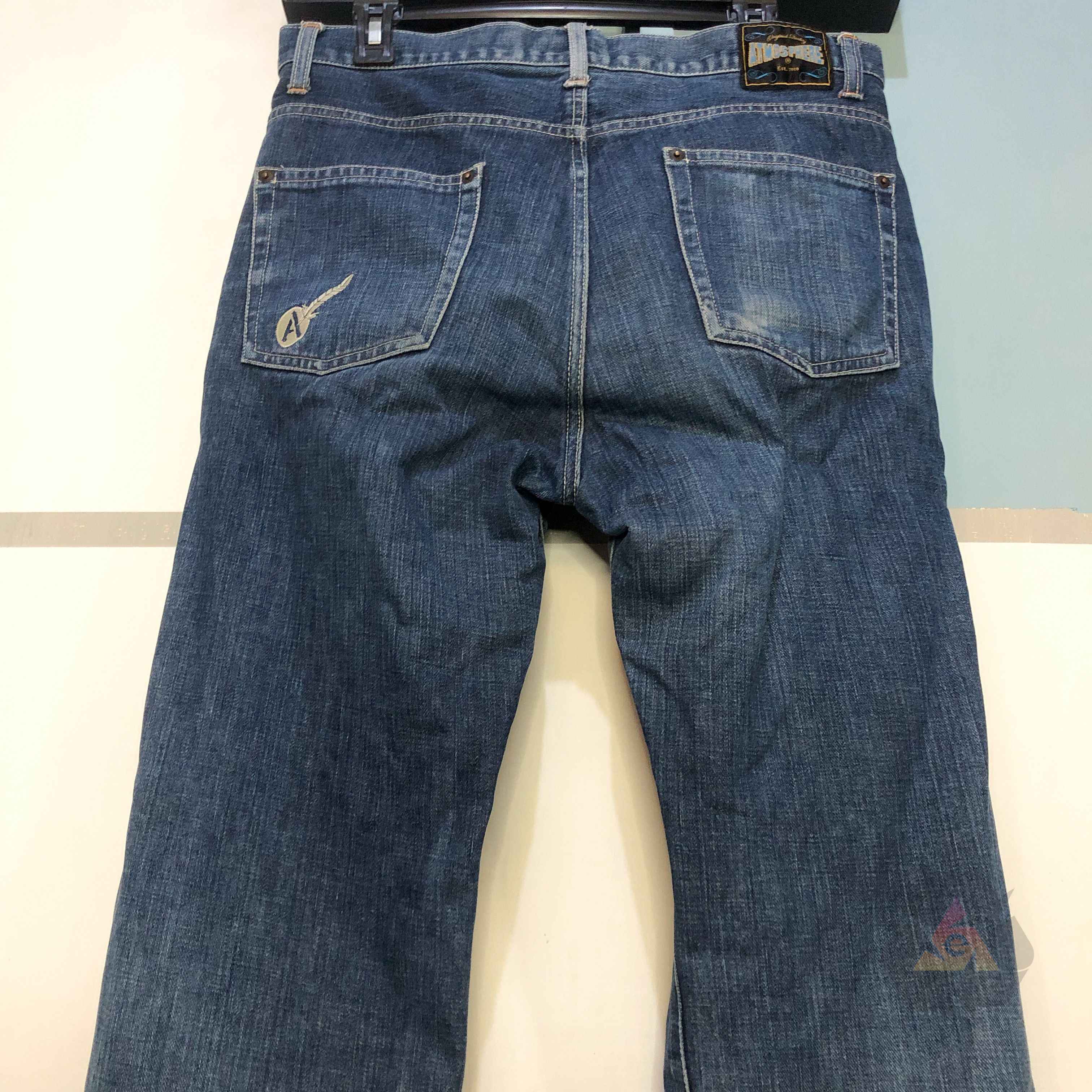 Japanese Brand × atmos Vintage Atmos Phere Denim Jeans 2010 Y2K Size US 29 - 13 Thumbnail
