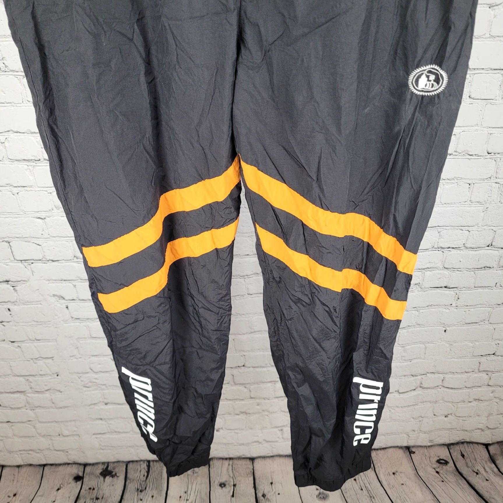 Prince VINTAGE Prince Tito’s Vodka Nylon Jogger Pants Black 2XL Men Size US 39 - 7 Thumbnail