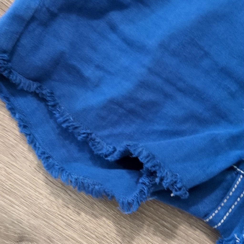 Miss Me Miss Me Royal Blue Shorts Size 29 Size 29" - 2 Thumbnail