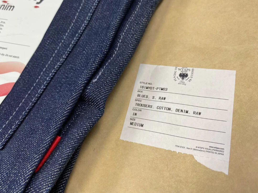 Wtaps WTAPS BLUES SKINNY RAW 16SS JEANS Size US 32 / EU 48 - 8 Thumbnail