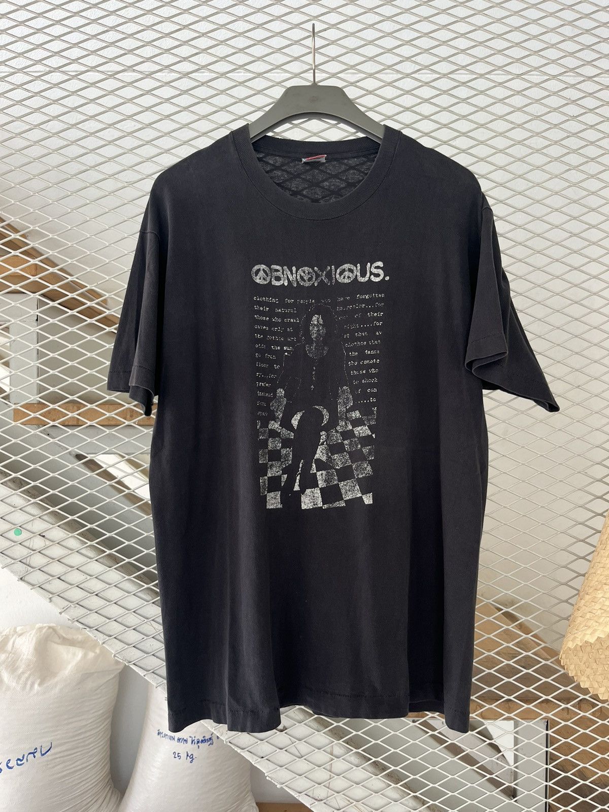 Vintage Vintage OBNOXIOUS RetroCool Groovy GlamourGear 90’s T-shirt Size US XL / EU 56 / 4 - 2 Thumbnail