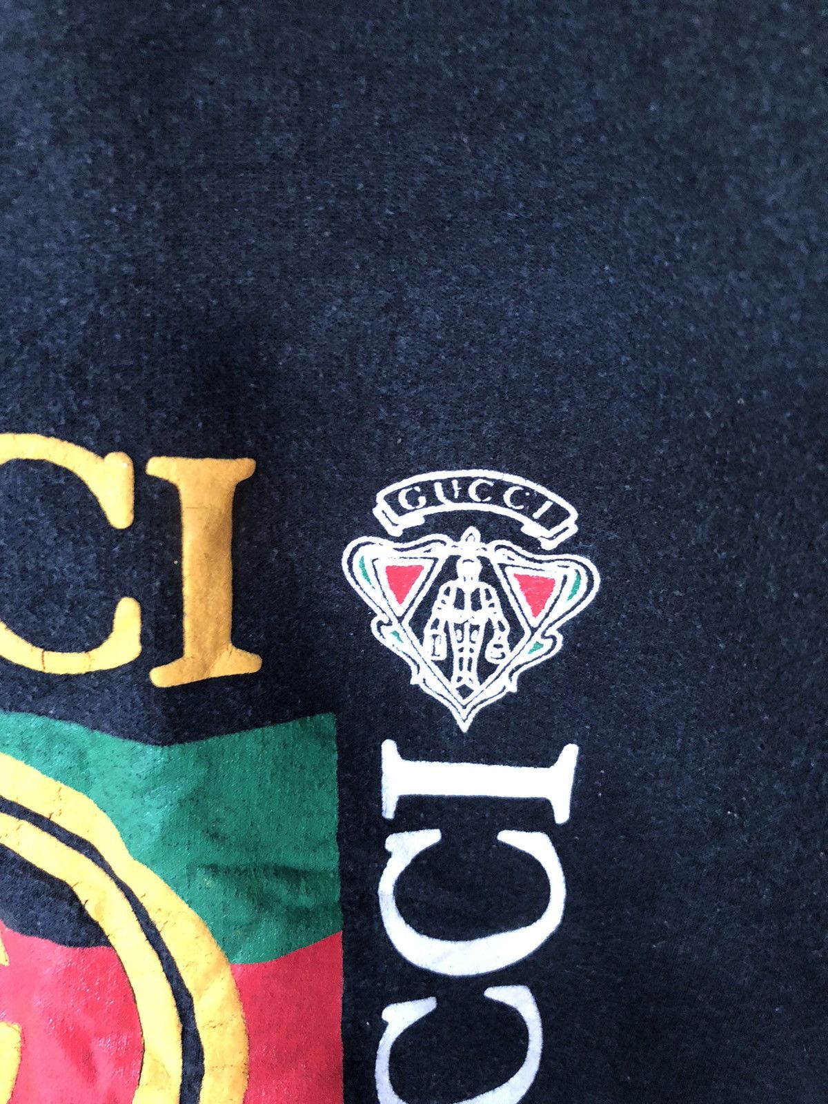Vintage Vintage 90’s Gucci Bootleg Sweatshirt Size US L / EU 52-54 / 3 - 5 Thumbnail
