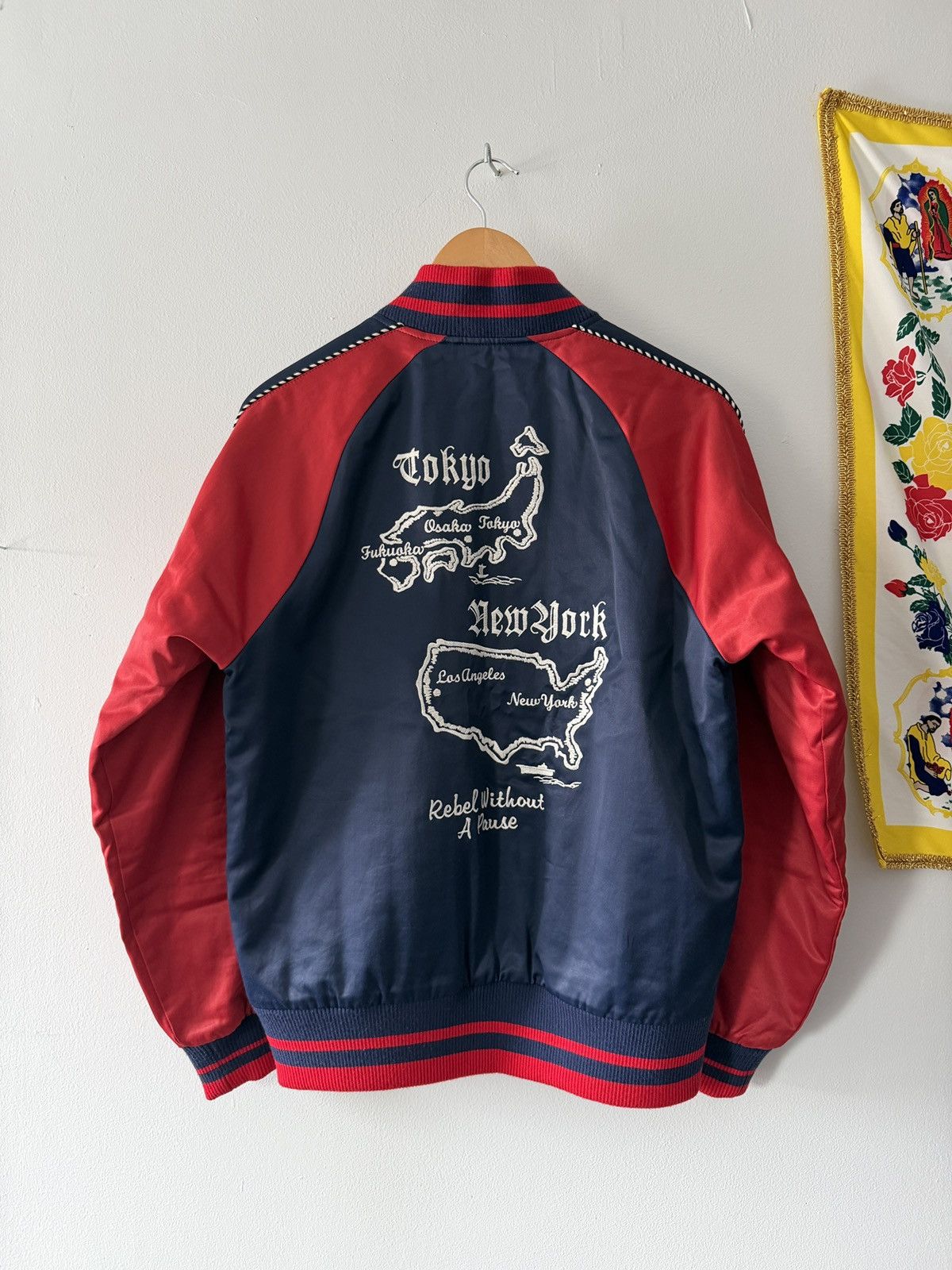 Neighborhood × Supreme Supreme x Neighborhood Satin Baseball Jacket Medium Size US M / EU 48-50 / 2 - 3 Thumbnail