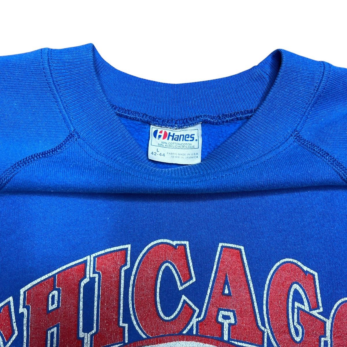 MLB 1989 MLB Chicago Cubs Eastern Division Champions Sweatshirt Size US L / EU 52-54 / 3 - 2 Thumbnail