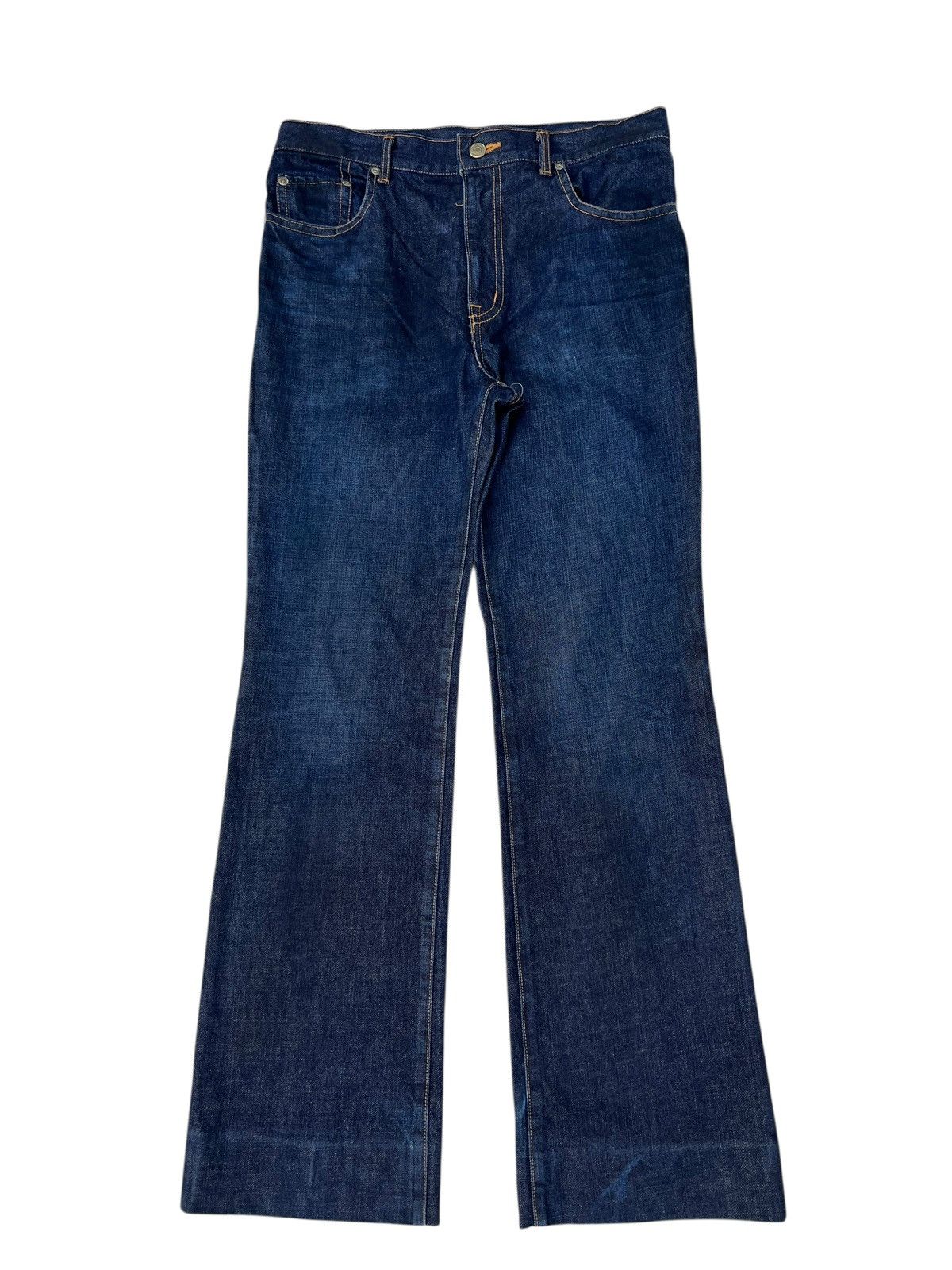 mercibeaucoup Mercibeaucoup Japan Waxed Denim Bootcut Jeans Flare Size US 30 / EU 46 - 1 Thumbnail