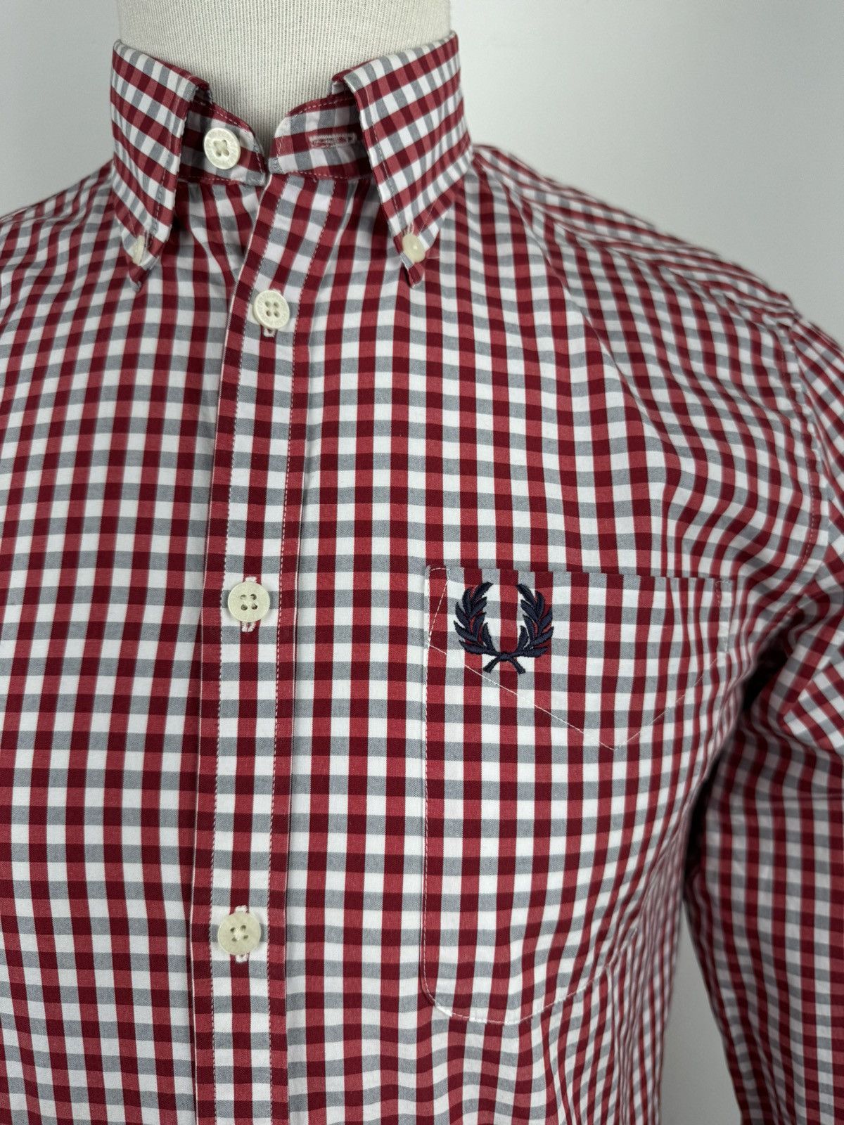 Fred Perry Fred Perry Plaid Long Sleeve Button Down Shirt size 38/96cn Size US M / EU 48-50 / 2 - 3 Thumbnail