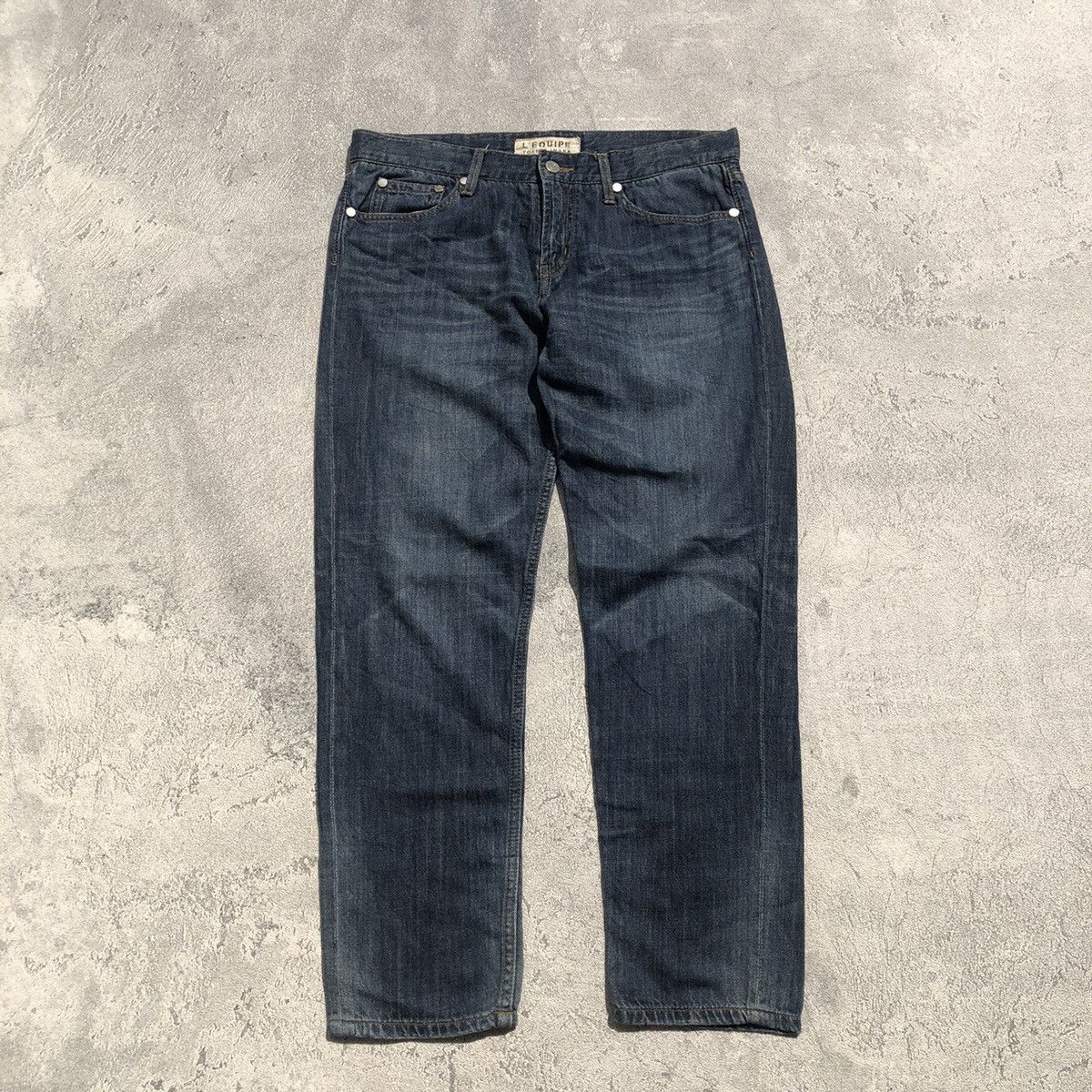 Designer × Japanese Brand × yoshie inaba L’Equipe Yoshie Inaba Blue Jean Size 33" - 1 Thumbnail