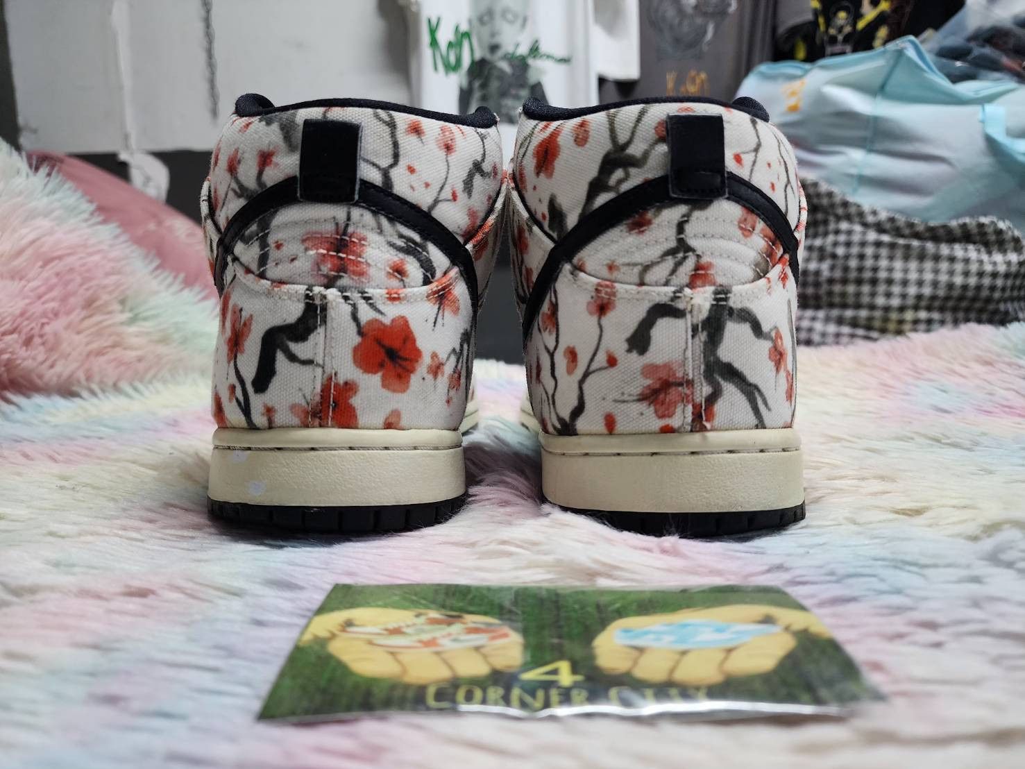 Nike Nike Sb Dunk High Cherry Blossom Size US 9.5 / EU 42-43 - 5 Thumbnail