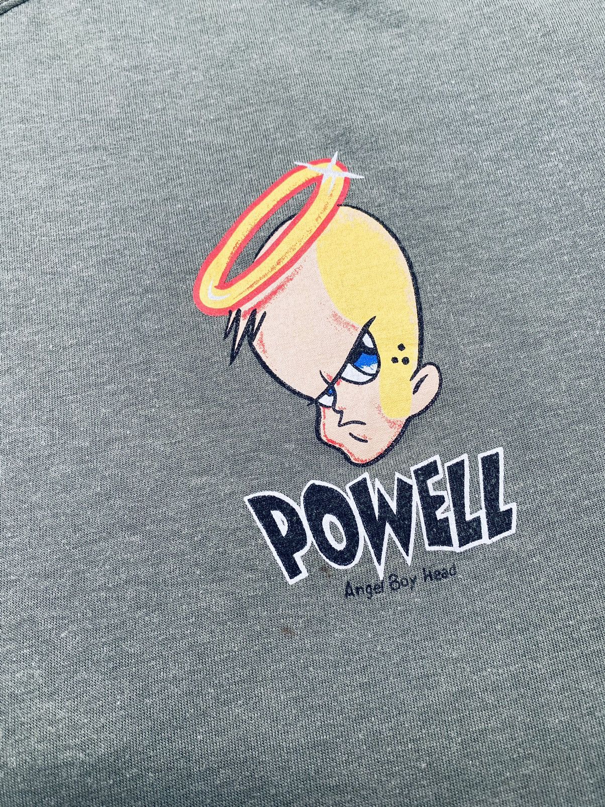 Stussy Vintage Stussy Powell Peralta Angel Boy Head Tees Size US XL / EU 56 / 4 - 6 Thumbnail