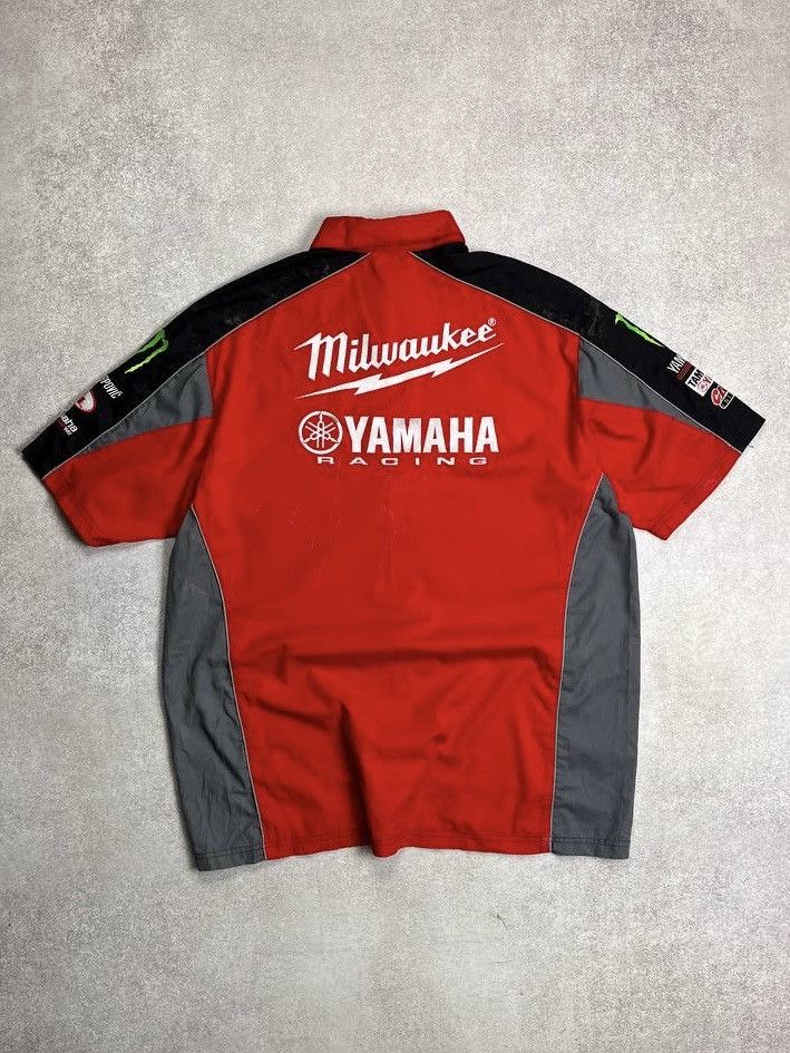 Vintage VINTAGE YAMAHA RACING MILWAUKEE RACING SHIRT Y2K XXL Size US XXL / EU 58 / 5 - 5 Thumbnail