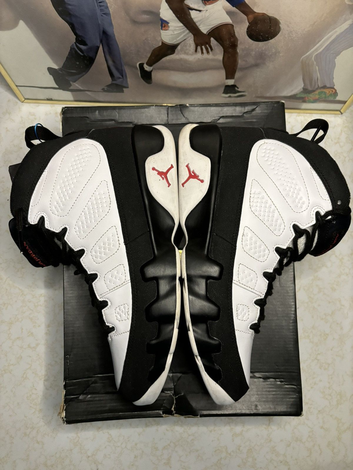 Jordan Brand Air Jordan 9 Retro OG 2016 Space Jam 2016 Size US 9.5 / EU 42-43 - 4 Thumbnail