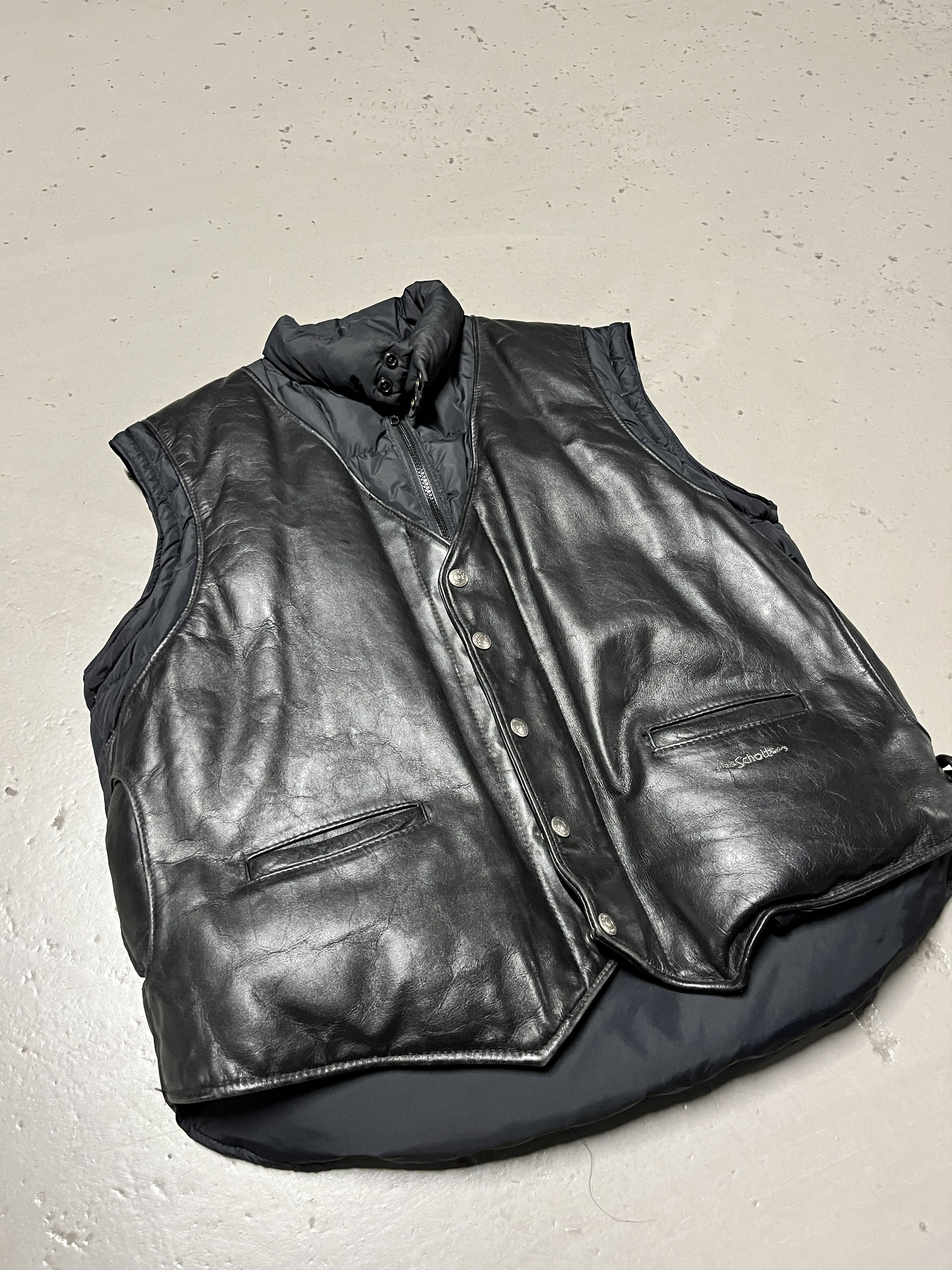 Schott Vintage Schott Goose Puffer Jacket 🇺🇸 Size US S / EU 44-46 / 1 - 6 Thumbnail
