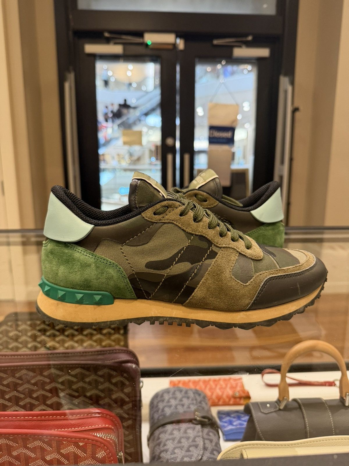 Valentino Valentino Garvani Rockrunner - Green Camo Size US 6 / EU 39 - 2 Thumbnail