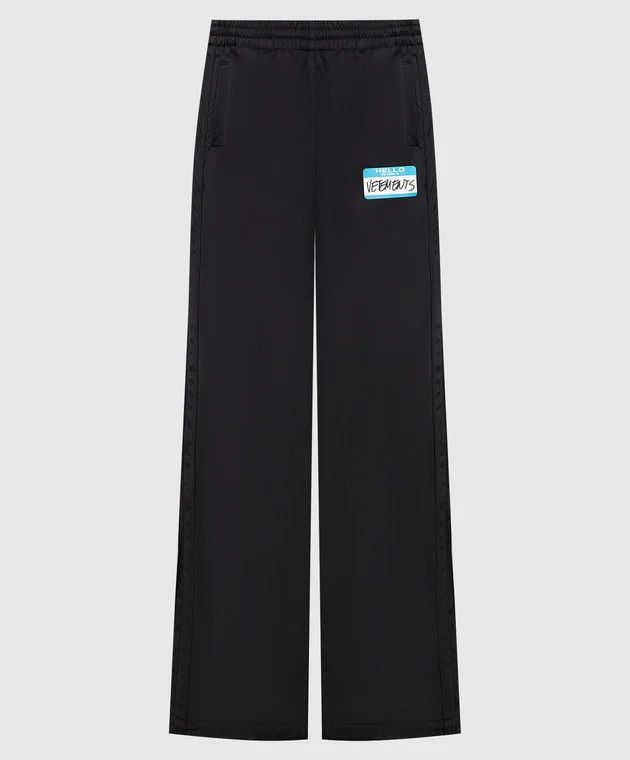 Vetements o1y0924 Sweatpant in Black Size US 34 / EU 50 - 1 Thumbnail