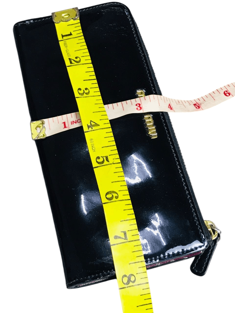 Miu Miu Miu Miu Leather Long Wallet Size ONE SIZE - 3 Thumbnail