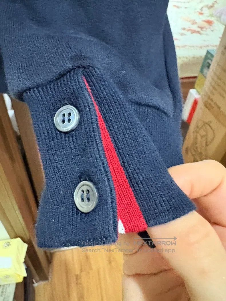 Thom Browne Thom Browne Raglan sweater Size US M / EU 48-50 / 2 - 8 Thumbnail