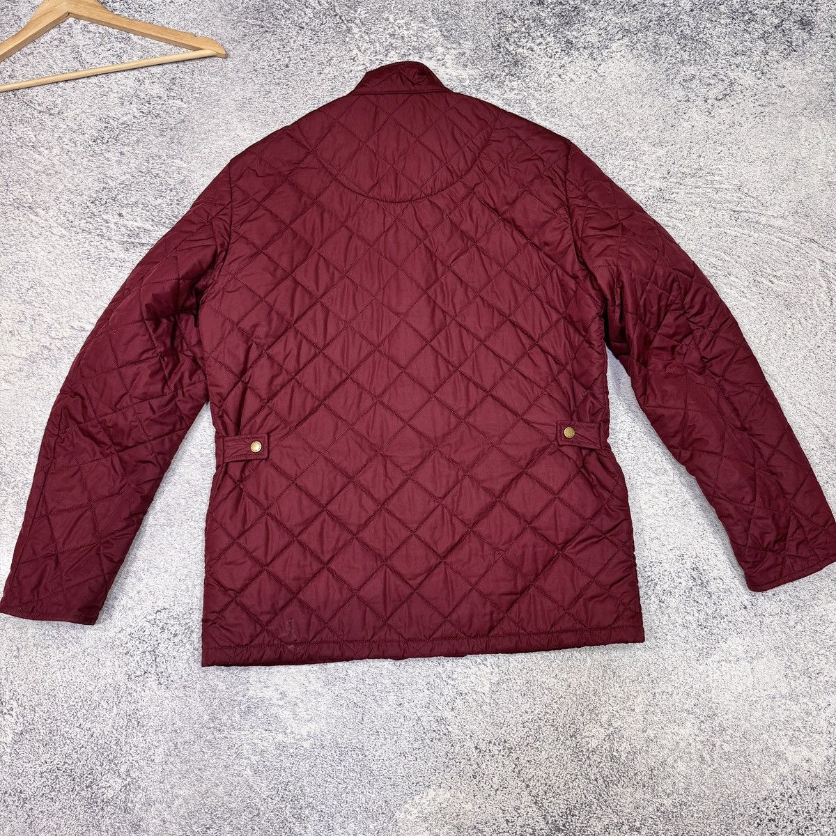 Barbour Barbour Chelsea Sportsquilt Burgundy M size Size US M / EU 48-50 / 2 - 7 Thumbnail