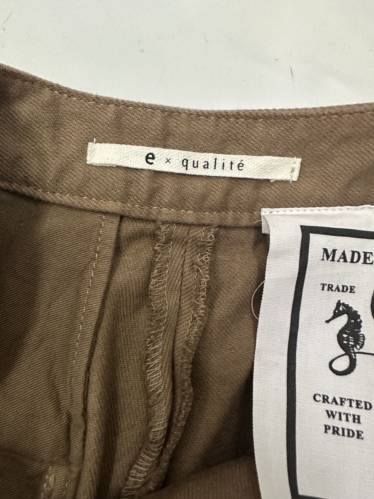Japanese Brand × KOJIMA GENES E xQualité Japanese Cotton Pants Kojima "Crafted With Pride" Size US 33 - 11 Thumbnail