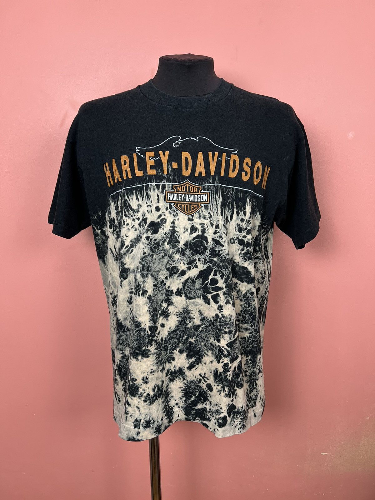 Harley Davidson Harley Davidson vintage rare shirt Bauer millett 1994 Size US XL / EU 56 / 4 - 1 Thumbnail