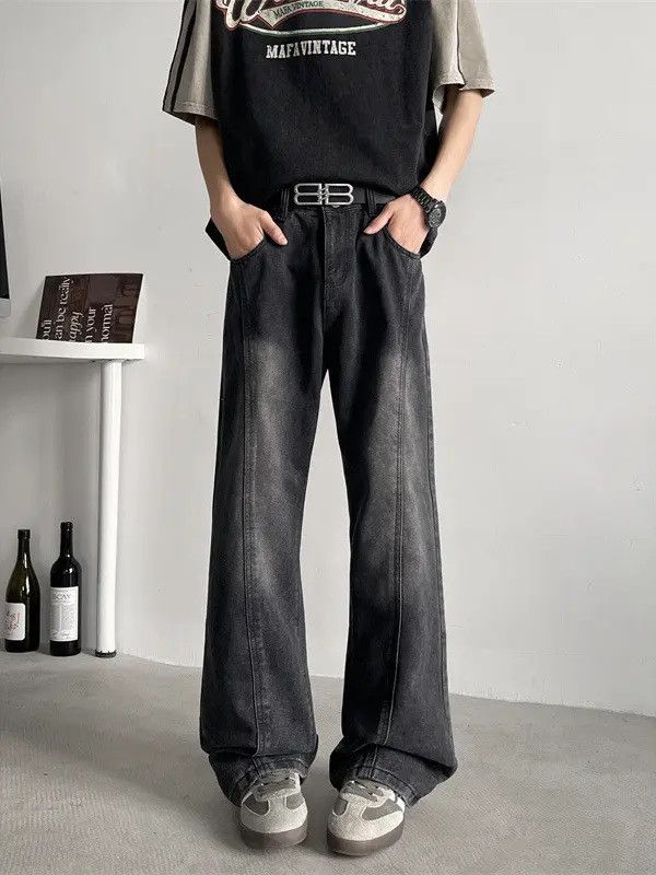 Japanese Brand × Jean Retro loose high street casual jeans Size US 32 / EU 48 - 1 Thumbnail