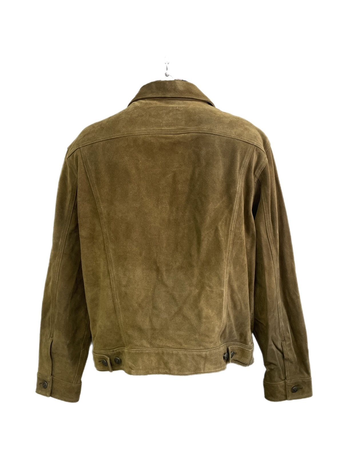 Gap Gap brown suede leather jacket vintage classic trucker Size US M / EU 48-50 / 2 - 6 Thumbnail