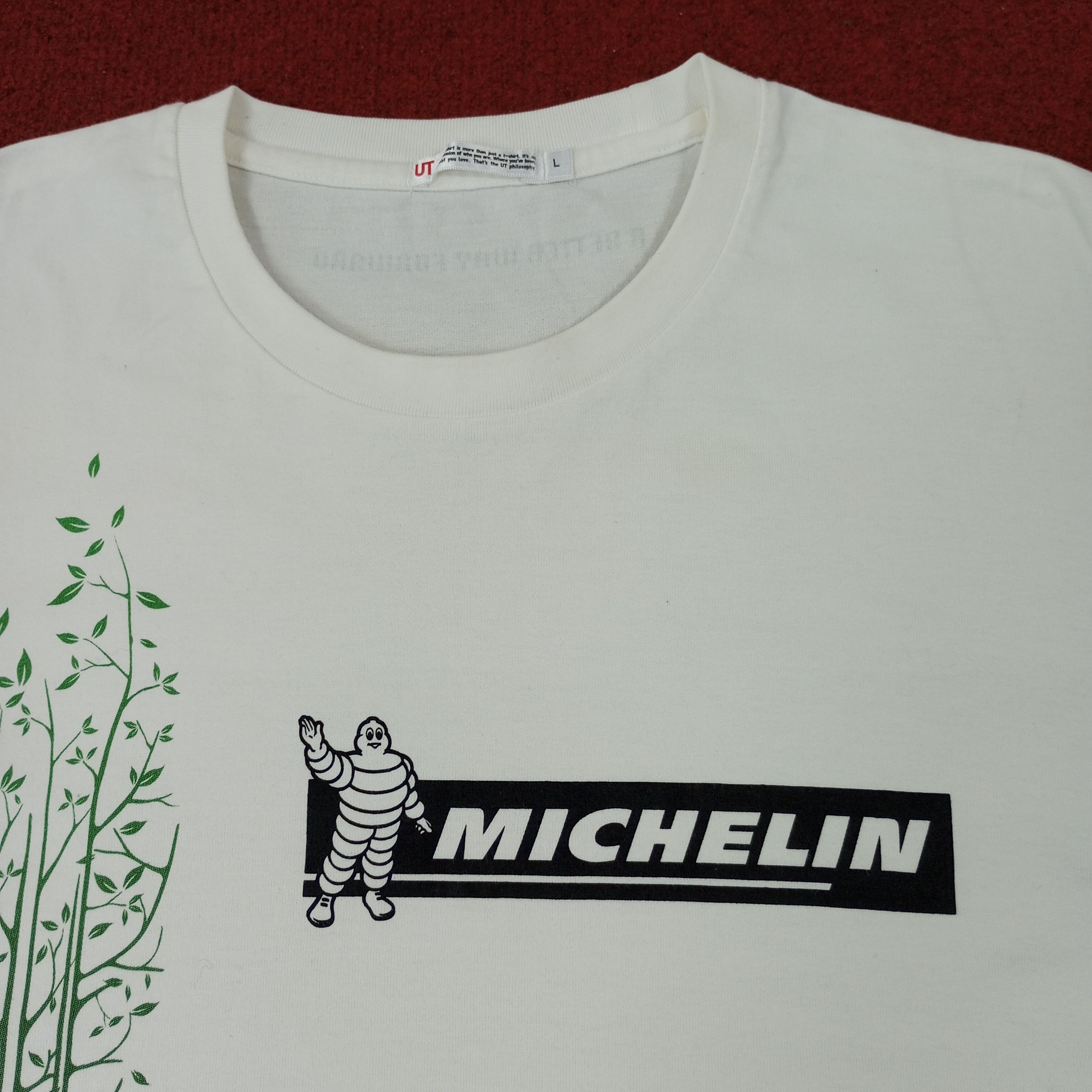 Japanese Brand Michelin Tires Brand X Japanese Brand Tshirt Size US M / EU 48-50 / 2 - 2 Thumbnail