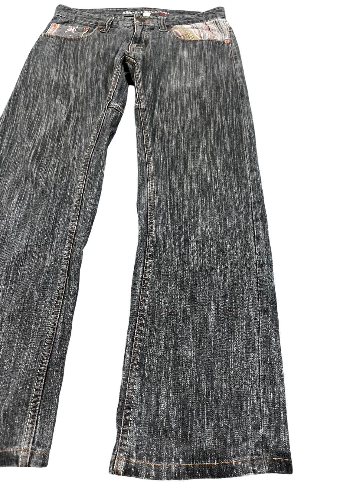 Converse Vintage Japanese Brand Y2K Unique Design Pocket Denim Size US 33 - 3 Thumbnail