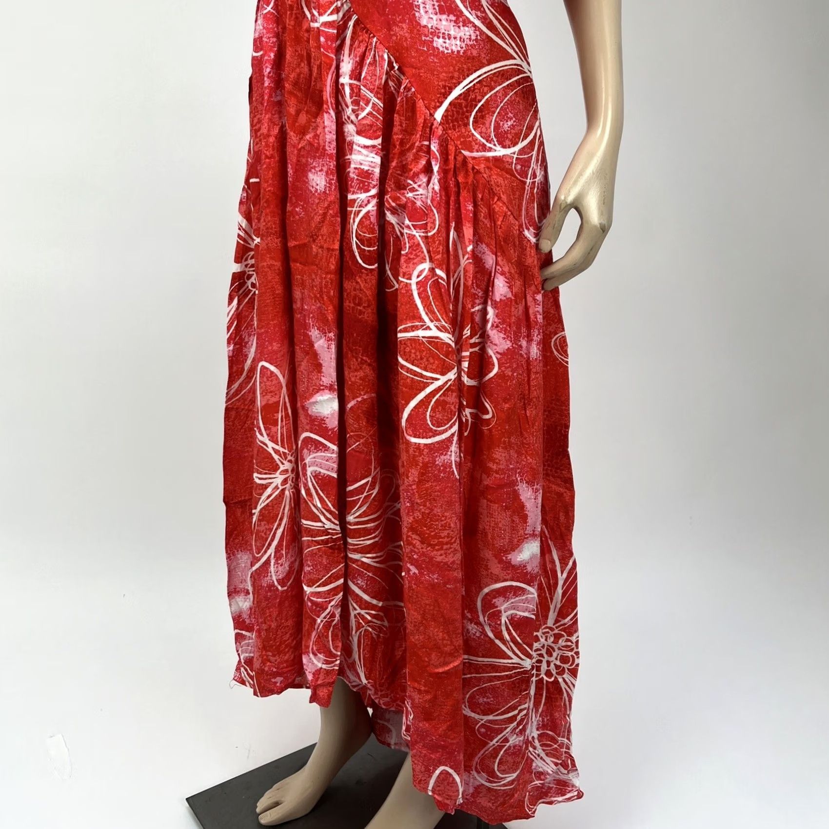 Avenue Avenue Red Floral Party Dress Plus Size 20 Rayon Size 3XL / US 20-22 - 4 Thumbnail
