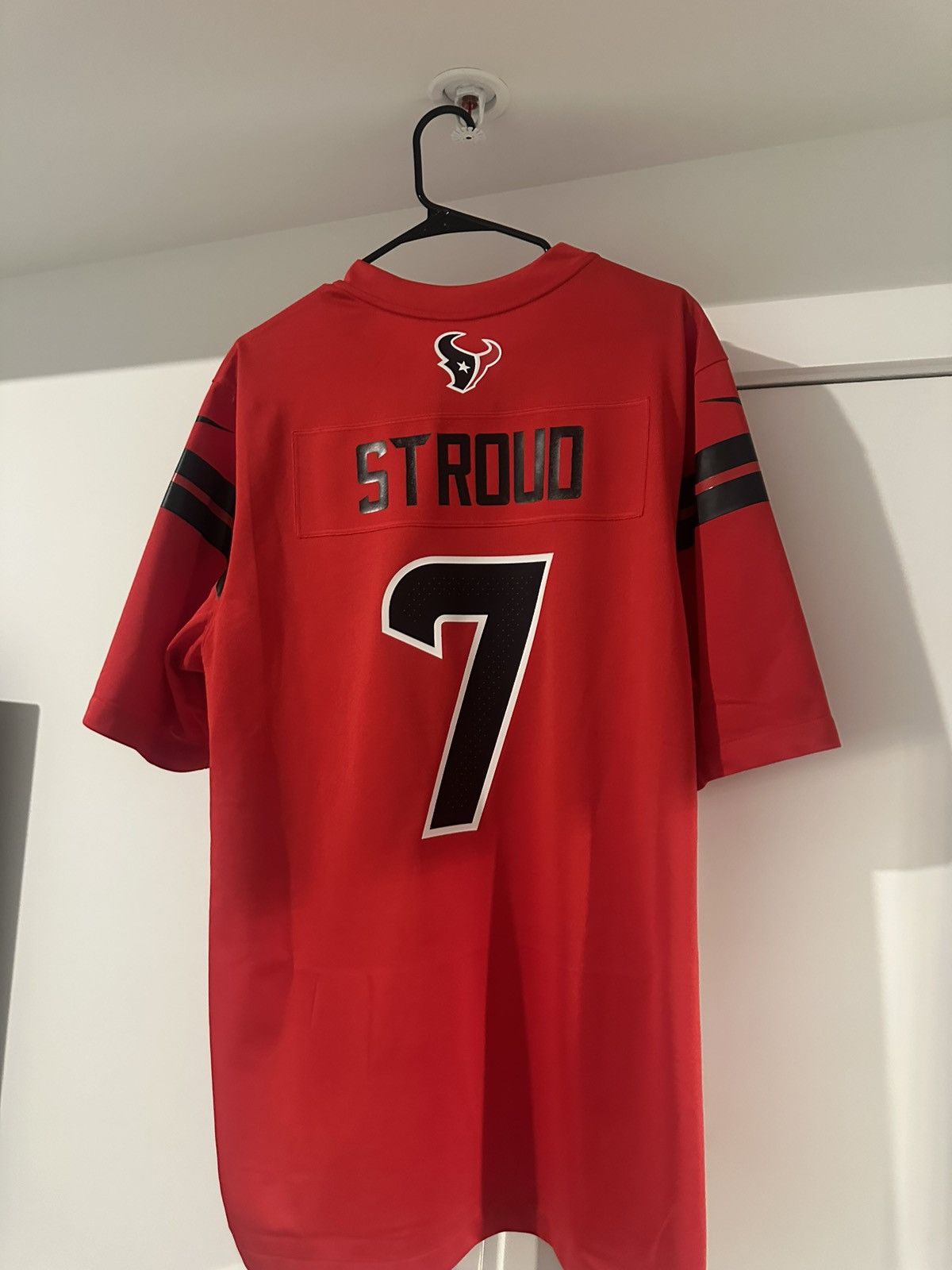 Nike CJ STROUD RED JERSEY Size US L / EU 52-54 / 3 - 3 Thumbnail