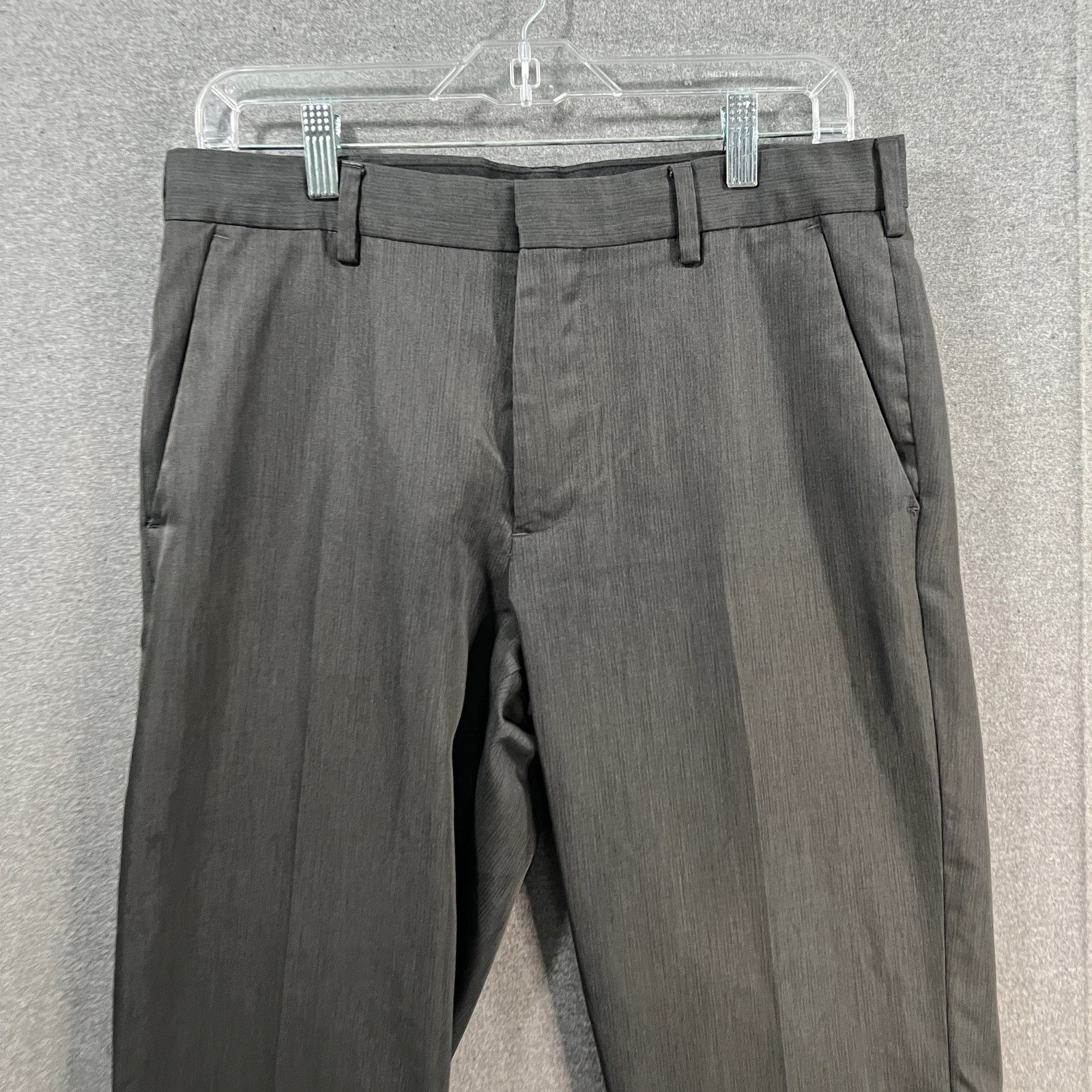 Other VANHEUSEN STUDIO Men's Black Pants Size 32x32 Size US 32 / EU 48 - 4 Thumbnail