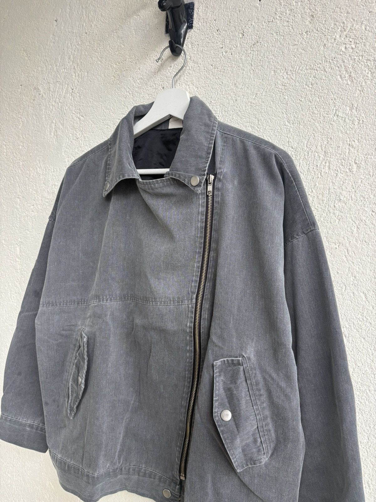 Helmut Lang 2000s Real coco japan asymetrical jacket Vkei style Size US M / EU 48-50 / 2 - 4 Thumbnail