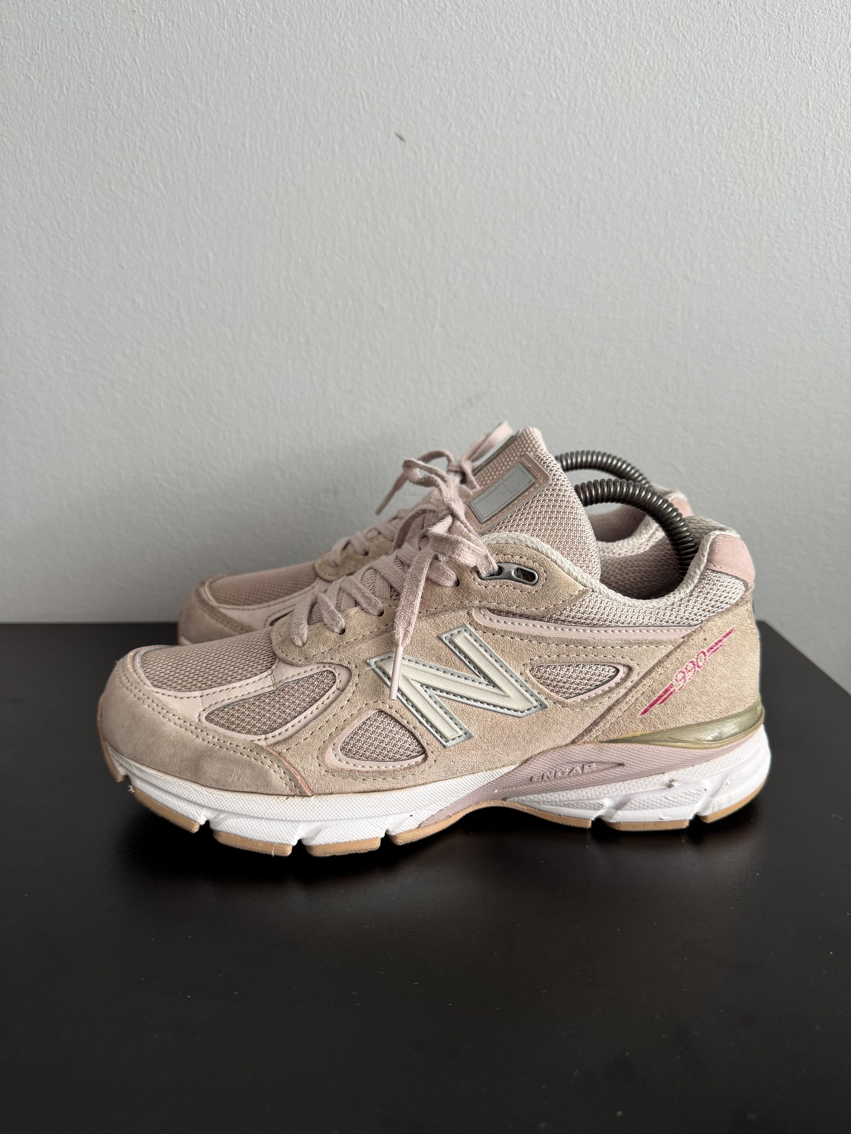 New Balance New Balance 990v4 Pink Ribbon Faded Rose 990 993 Made in USA Size US 6.5 / IT 36.5 - 1 Thumbnail
