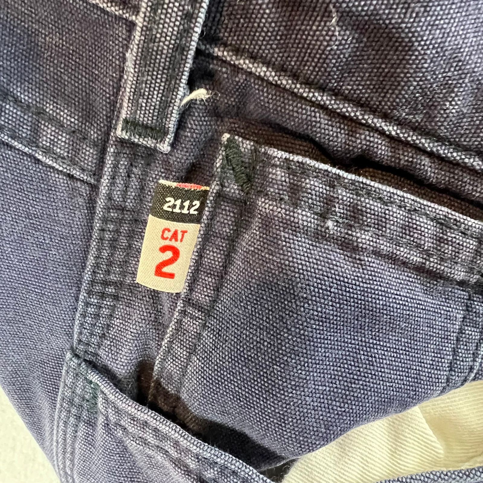 Carhartt Carhartt Pants Mens 40x32 Navy Blue FR 2112 Cat 2 Utility Size US 40 / EU 56 - 6 Thumbnail